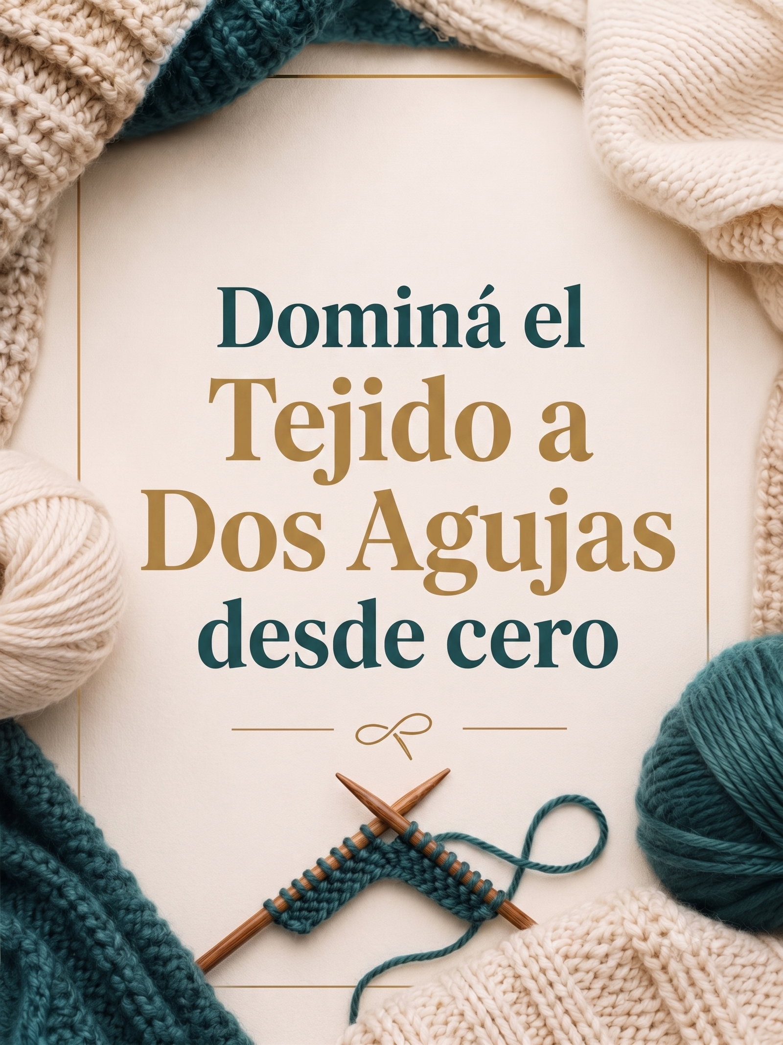 Bono 1: Dominá el tejido a dos agujas desde cero